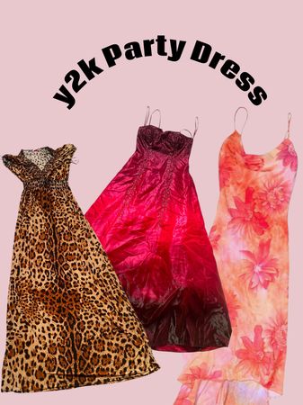 y2k party dress