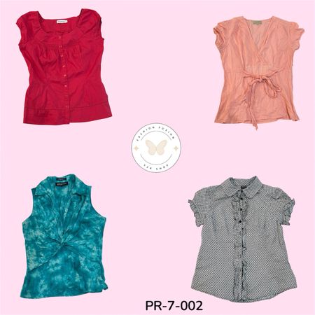 Soft Cotton Blouse – Timeless Casual Elegance (PR-7-002)