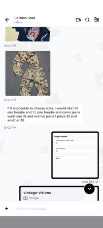 Custom handpick Custom handpick 3 jeans and 2 hoodies