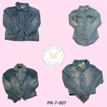 Relaxed Fit Denim Jacket – Modern Casual Fashion (PR-7-007)