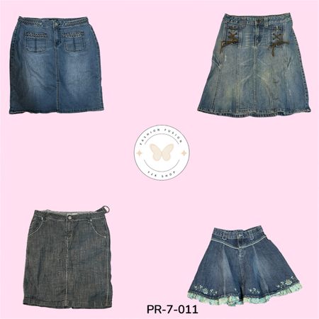 Classic Denim Midi Skirt – Timeless Everyday Style (PR-7-011)