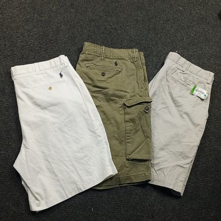 Polo cotton shorts