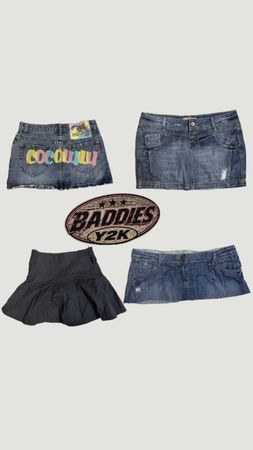 Y2k Mini Skirt Edit