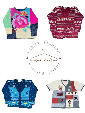Vintage cottage core jumper