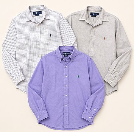 Authentic Polo Ralph Lauren Cotton Shirts