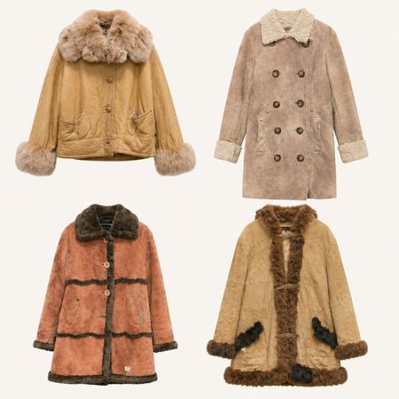Y2k Short Afghan Coat