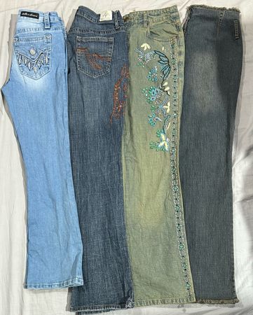 Y2k Flared  Jeans (977)