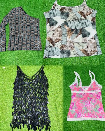Y2K mix mash top camisole fairy core