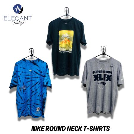 Nike Round Neck T-shirts - EVM0095