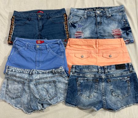 Y2k Denim Sexy Short (986)