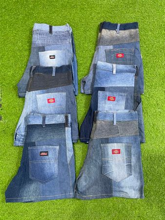 Upcycled Dickies mini short #47