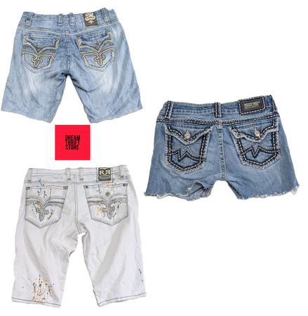 MISS ME ROCK REVIVAL SHORTS