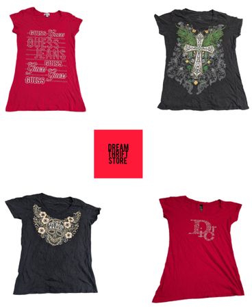 DESIGNER BABY TEE'S BRANDS INCLUDED PINK, GUESS, ETC