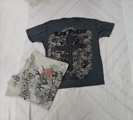 CR9784 Vintage Skull T-Shirts