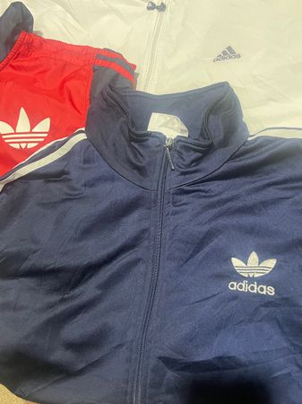 Adidas tracktops/windbreakers