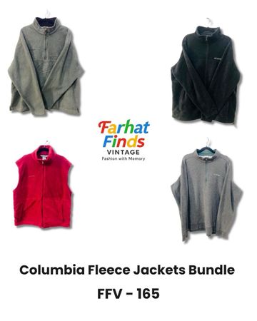 Columbia Fleece Jackets Bundle ( FFV - 165 )