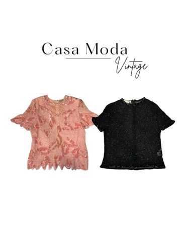 020726-6 beaded tops 10 pcs