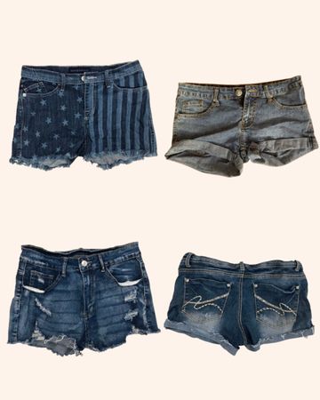 Y2K Denim Sexy Shorts (RSS-13)