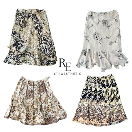 Y2K NYC IT GIRL POLY SKIRTS RE-3459