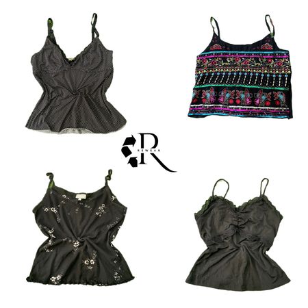 Y2K Cutesy Vibes Girl Cami Tops RW-2190