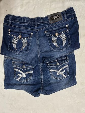Y2k micro mini shorts