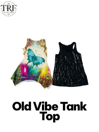 Old Vibe Tank Top.       #0040