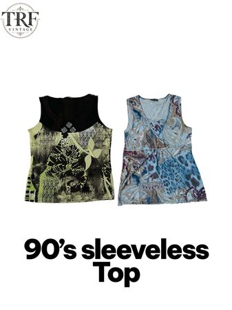 90’s Sleeveless Top.       #0042