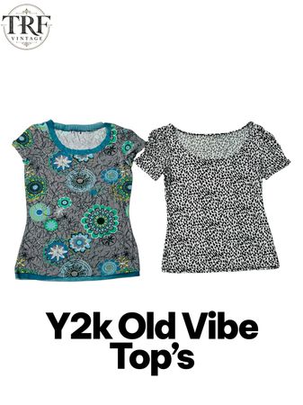 Y2k Old Vibe Top.     #0048