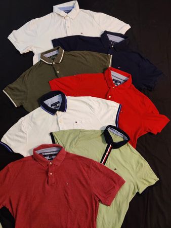 Tommy Hilfiger Polo collared T shirts