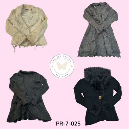 Open Front Knit Cardigan – Cozy Everyday Layer (PR-7-025)