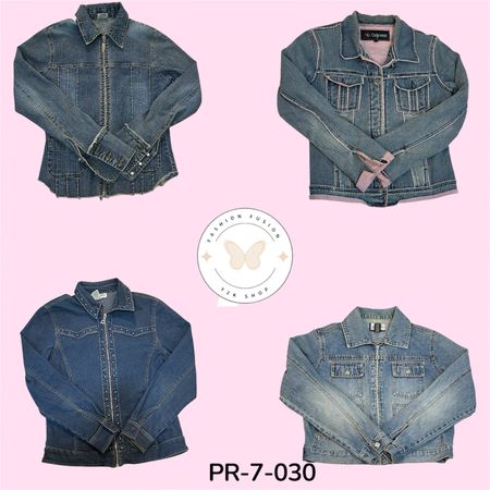 Oversized Denim Jacket – Relaxed Fit Street Style Essential (PR-7-030)