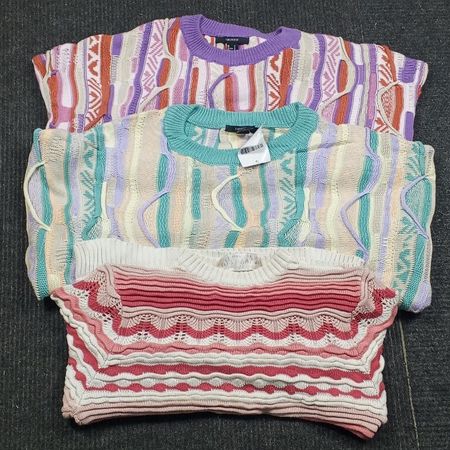 Coogi style sweaters