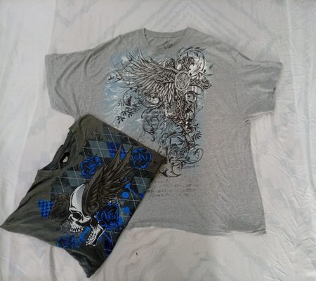 CR9798 Vintage Skull T-Shirts
