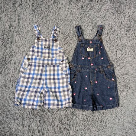 ***Oshkosh Denim Overalls | Kids Clothing Bundle