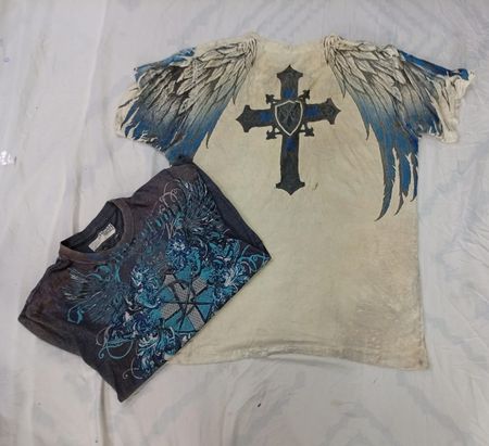 CR9800 Vintage Skull T-Shirts