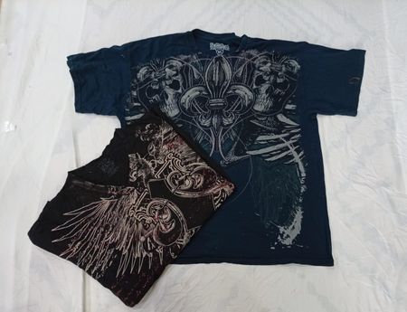 CR9801 Vintage Skull T-Shirts