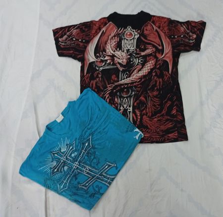 CR9802 Vintage Skull T-Shirts