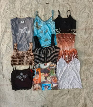 Y2k summer tops