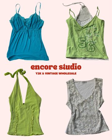 Y2K Midnight Sun Summer Cami Tops (ES#21)