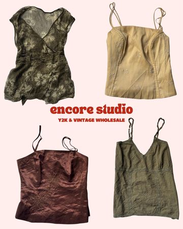 Y2K Coyote Ugly Cami Tops (ES#22)