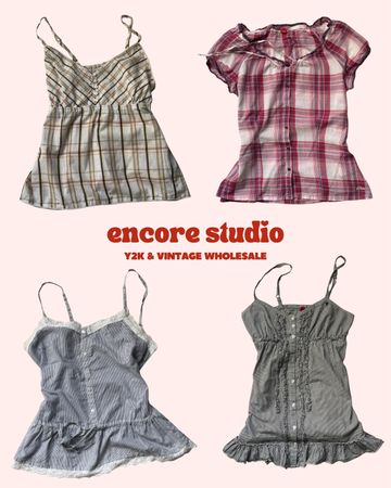Y2K Cottage Core Cami Tops (ES#24)