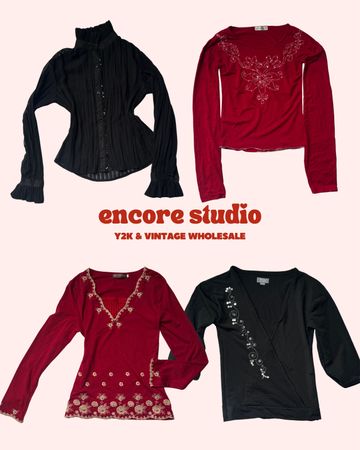 Y2K Romantic Date Night Mesh Tops (ES#27)