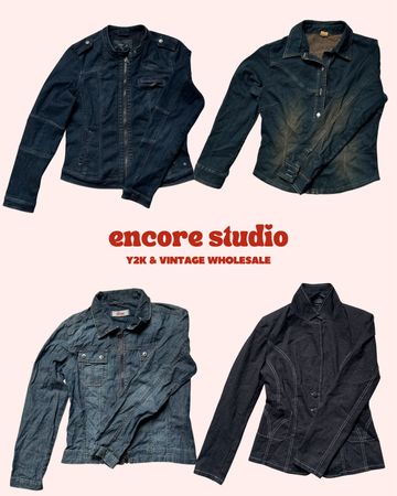 Y2K Unique Denim Jackets Mix (ES#33)