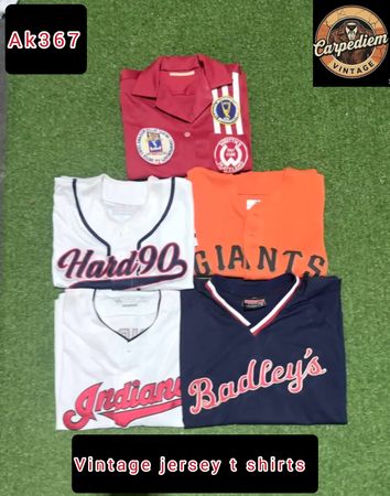 Vintage jersey t shirts ak367