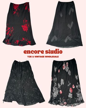 Y2K Date Night Midi Skirts (ES#40)