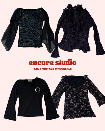 Y2K Sex and the City Inspired Mesh Tops (ES#42)