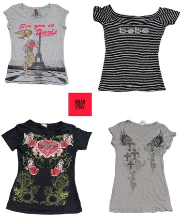 DESIGNER BABY TEES BRAND'S INCLUDED GUESS,BEBE,LONNY TUNE'S,ETC