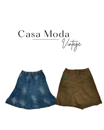 030726-1 Denim mini skirts 10 pcs