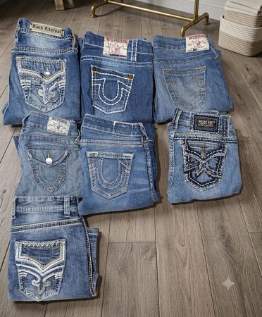 MISS ME TRUE RELIGION ROCK REVIVAL WOMEN WEAR JEANS BOOTCUT FLARE