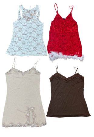 Y2K Silk Nighties 10 pcs At 1148